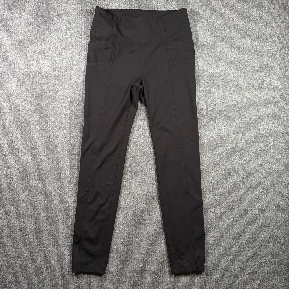 Athleta Leggings Womens Small Black High Rise Multi Pocket Activewear Yoga Pants